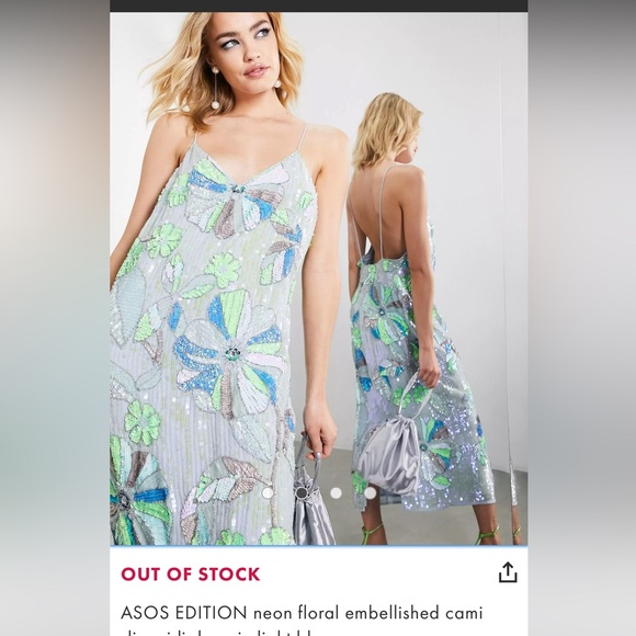 ASOS sequin dress size 8 - Picture 4 of 8